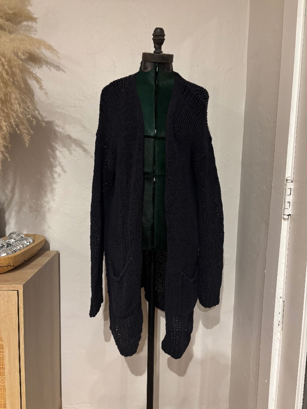 Free people crochet cardigan